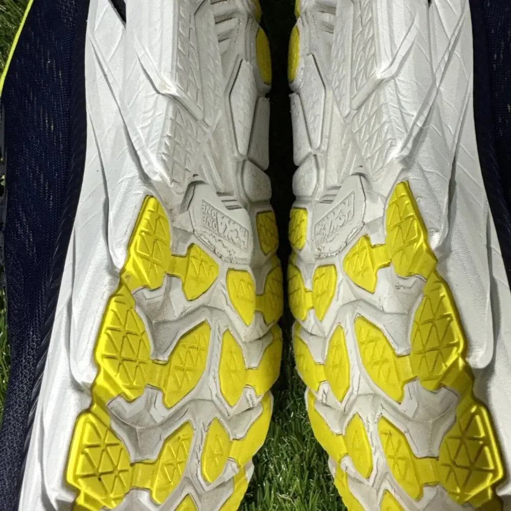 Hoka One One Clifton 7 Mens Size 13 Navy Blue Athletic Running Shoes Sneakers - Picture 7 of 12